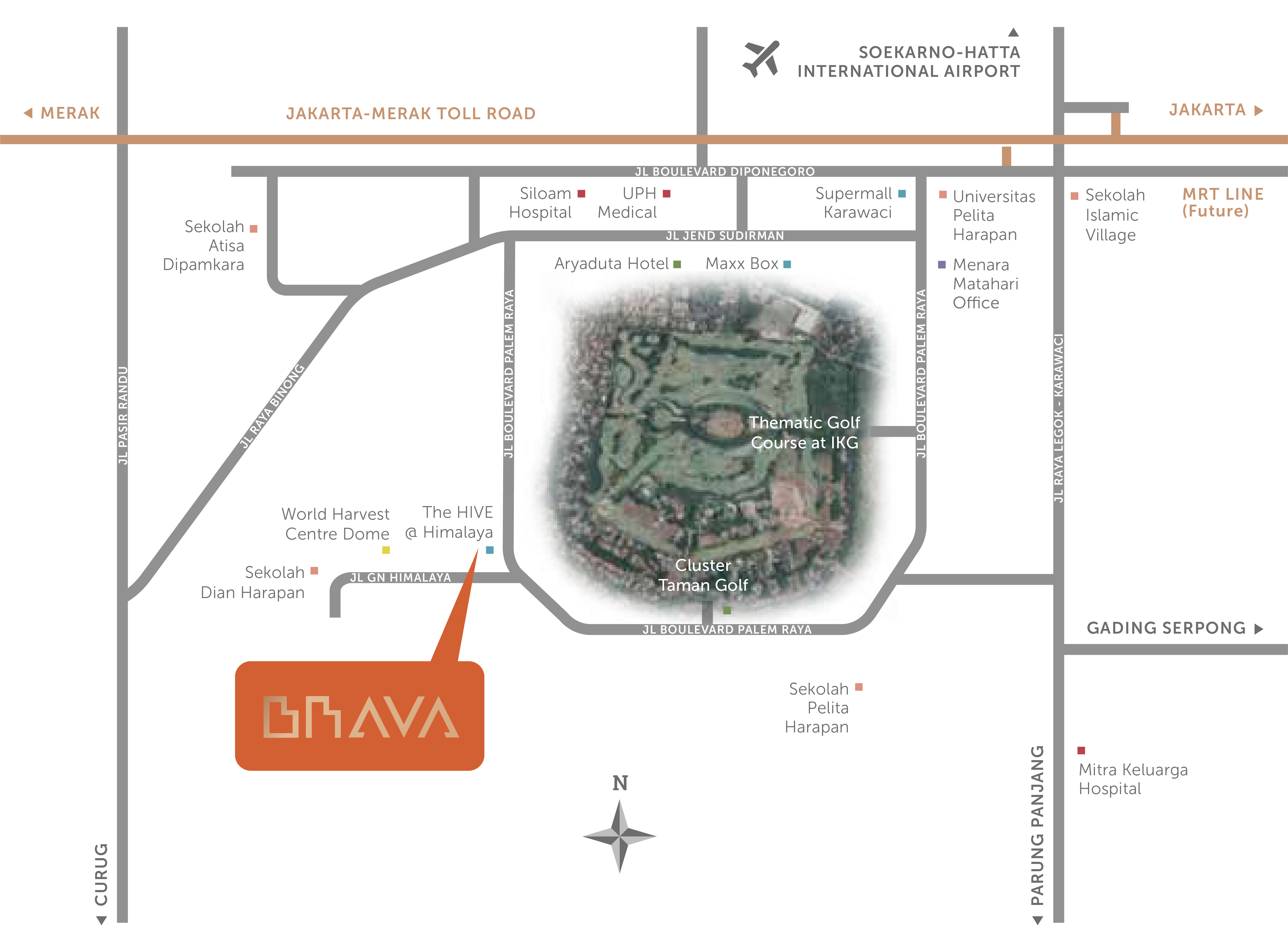 Brava Homes Map